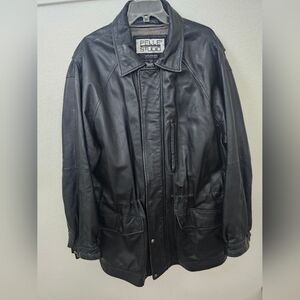 Wilson Vintage Pelle Studio Leather Pelle Studio Thinsulate Black Leather Jacket